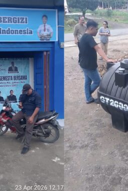 Mitra SPPG Pasar Lahewa Yayasan Cahaya Semesta Bersama Sudah Mendatangkan Biogar/Ipal Untuk Pengelolaan Air Limbah dan Tim Ahli Dari Jawa Timur