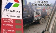Dugaan Pengisian BBM Bersubsidi Menggunakan Tangki Modifikasi Pada Kendaraan Pickup di SPBU 14-283-624 Sorek