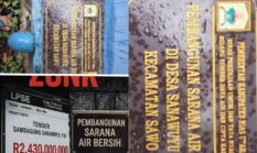 Pembangunan Sarana Air Bersih Rp2,4 Miliar di Desa Sanawuyu Sawo Belum Berfungsi