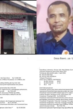 Dugaan Ketidaksesuaian Realisasi Dana Desa Bawololomatua, Pemerintah Desa Diminta Berikan Klarifikasi