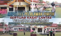 Kapolres Pelalawan Pimpin Sertijab Kasat Lantas, Tegaskan Komitmen Tingkatkan Pelayanan Kepada Masyarakat