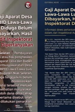 Gaji Aparat Desa dan BPD Lawa-Lawa Luo Diduga Belum Dibayarkan: Hasil Audit Inspektorat Dipertanyakan