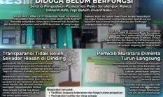 DIDUGA BELUM BERFUNGSI: Sarana Pengaduan Puskesmas Pasar Surulangun Rawas Diklaim Ada Tapi Belum Diverifikasi